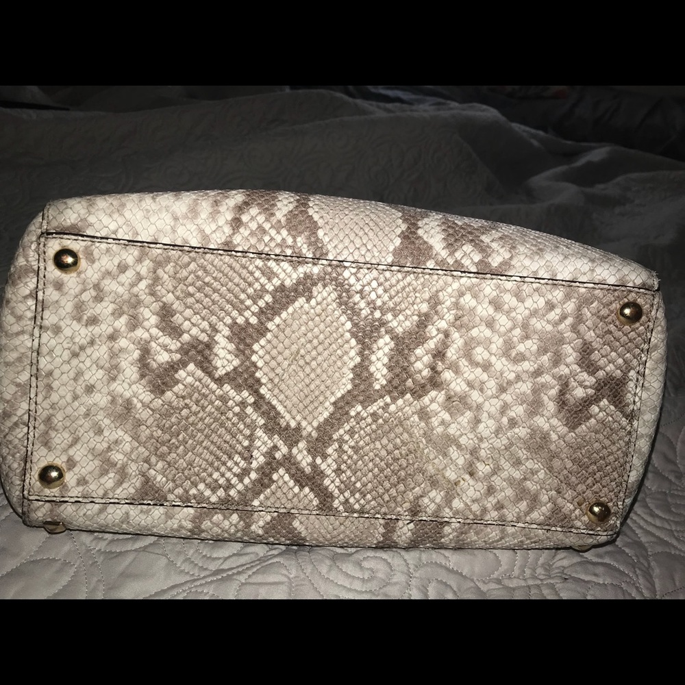 Authentic  Michael Kors Large Python  Callie - Picture 3 of 7